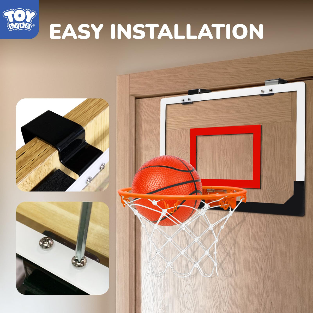 TOY Life soft indoor balls enable gentle throw-and-catch practice on any furniture-friendly surface.