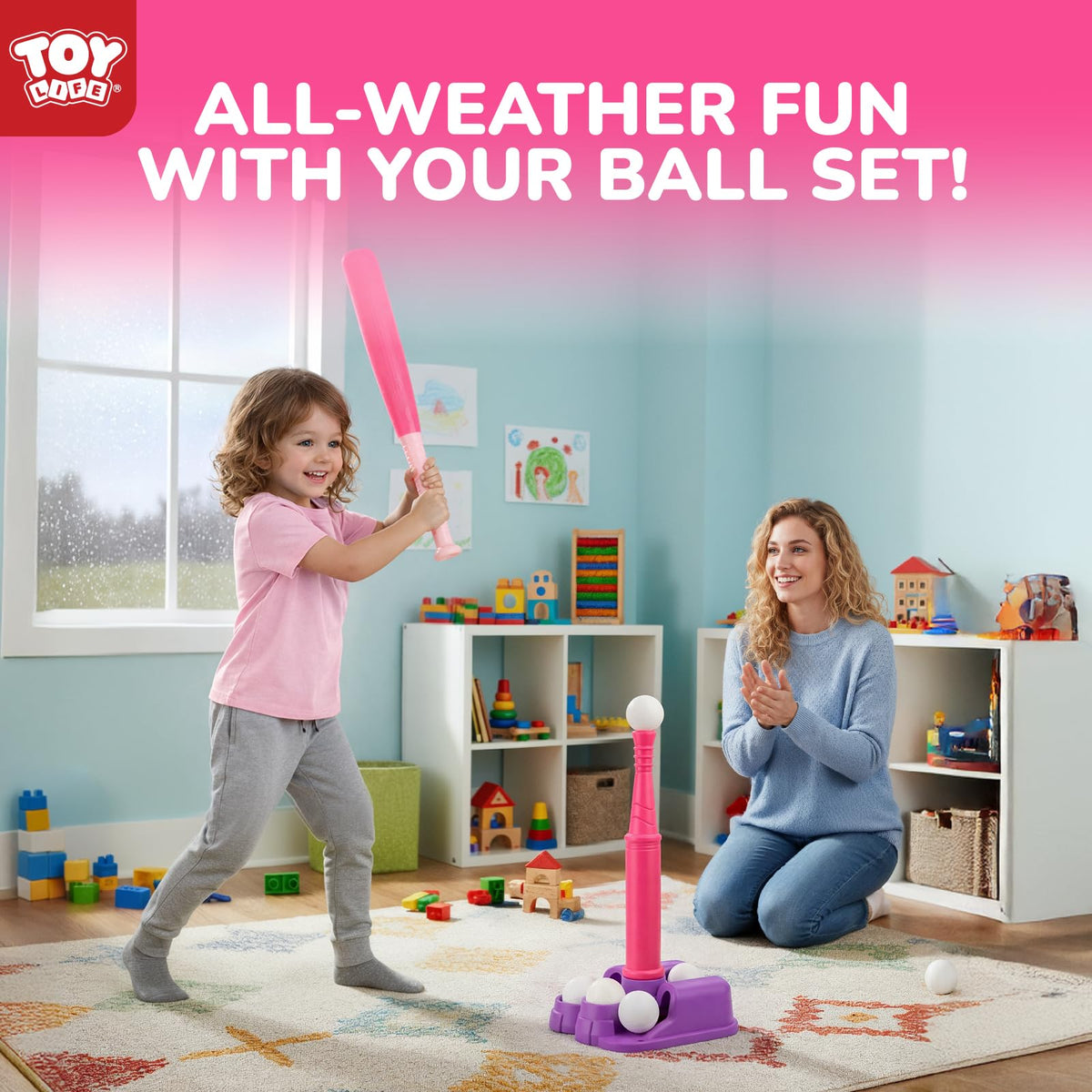 TOY Life T Ball Set featuring durable, safe design for kids.