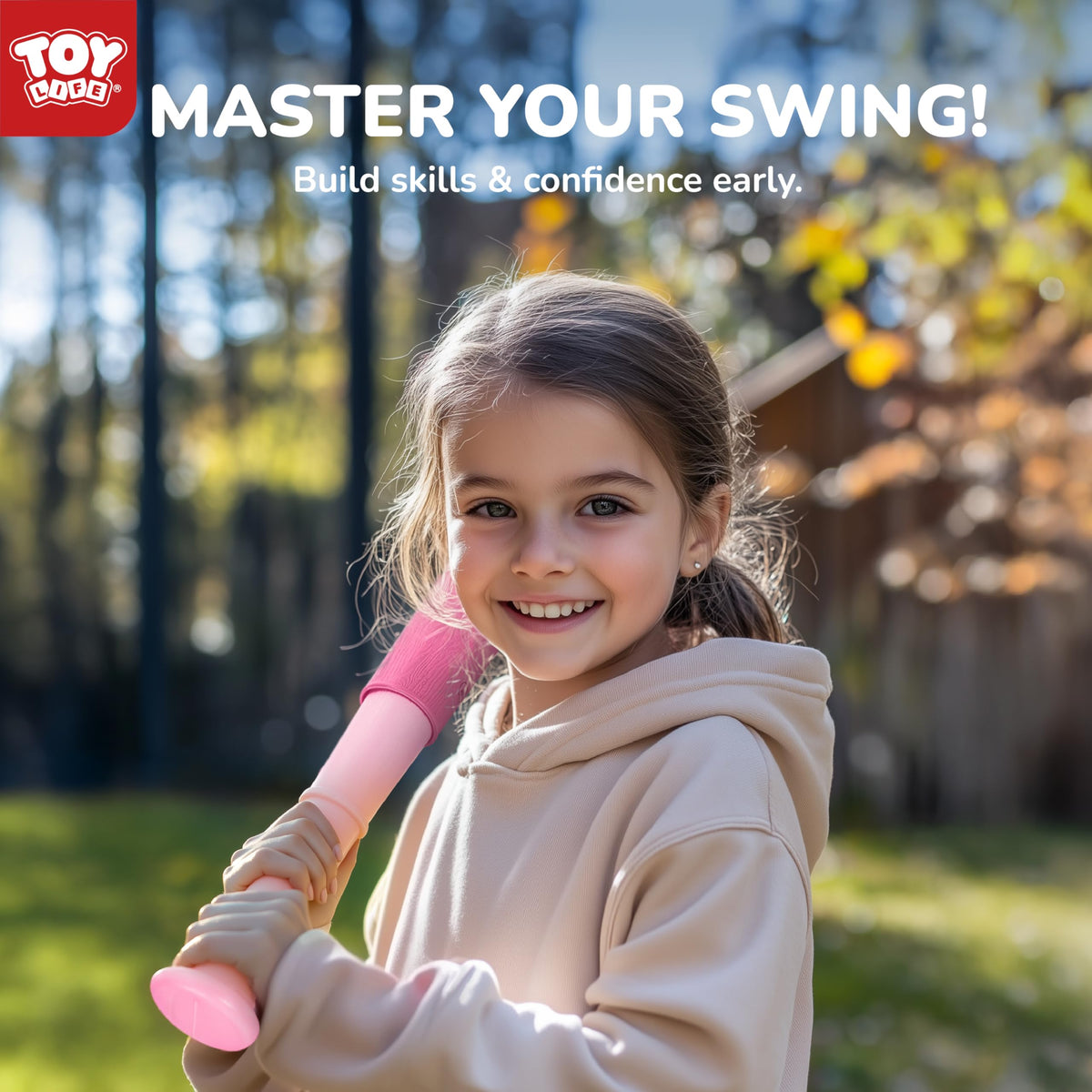 TOY Life T Ball Set quick assembly for outdoor or indoor play