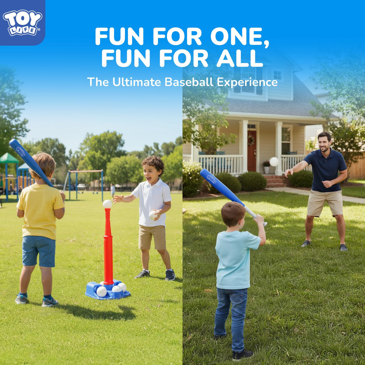 TOY Life Tee Ball Set makes a thoughtful birthday gift for young players.