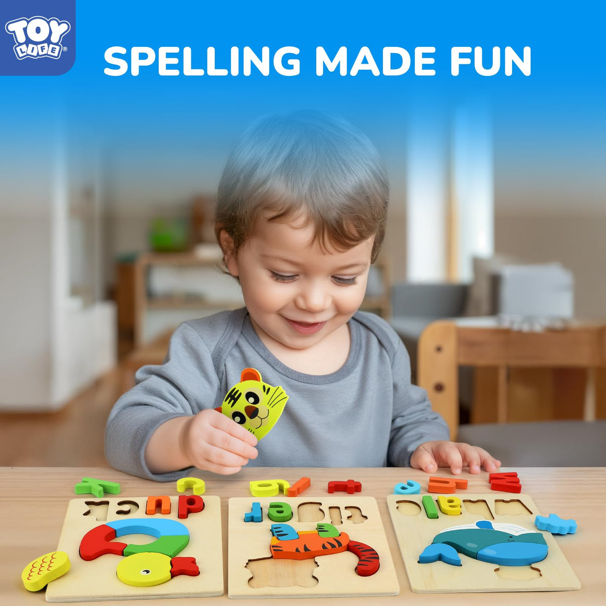 TOY Life Toddler Puzzles – a gift option for birthdays and holidays that kids enjoy.