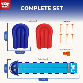 TOY Life two bodyboards included for extra action.