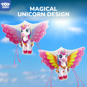 TOY Life unicorn kite 2-pack for shared outdoor fun.