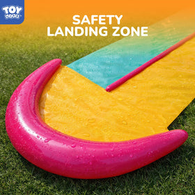 TOY Life water slide landing splash pool for safe, splashy landings