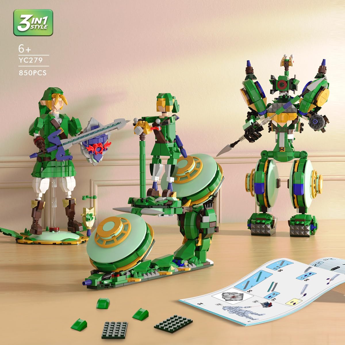 TOY PLAYER BOTW Battle Robot form for impressive poseability