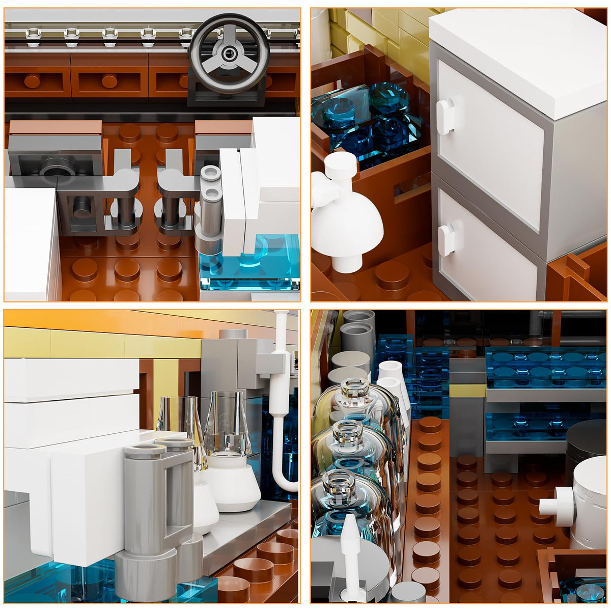 TOY PLAYER Breaking RV Adventure Set RV repairs scene sparks curiosity for display and storytelling