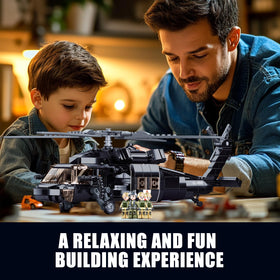TOY PLAYER foldable tail rotor detail enhances realism during display or play.