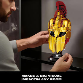 TOY PLAYER Centurion helmet serves as a collectible display gift idea.