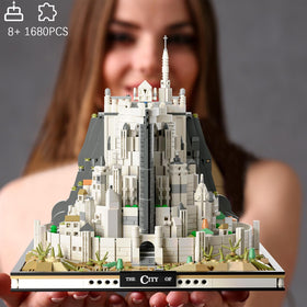 TOY PLAYER MOC 1,680 pieces enable expansive building projects.