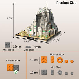 TOY PLAYER MOC city hill layout supports spatial planning and learning.