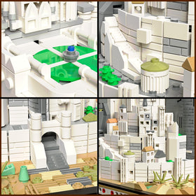 TOY PLAYER MOC grand palace detail inspires imagination and display.