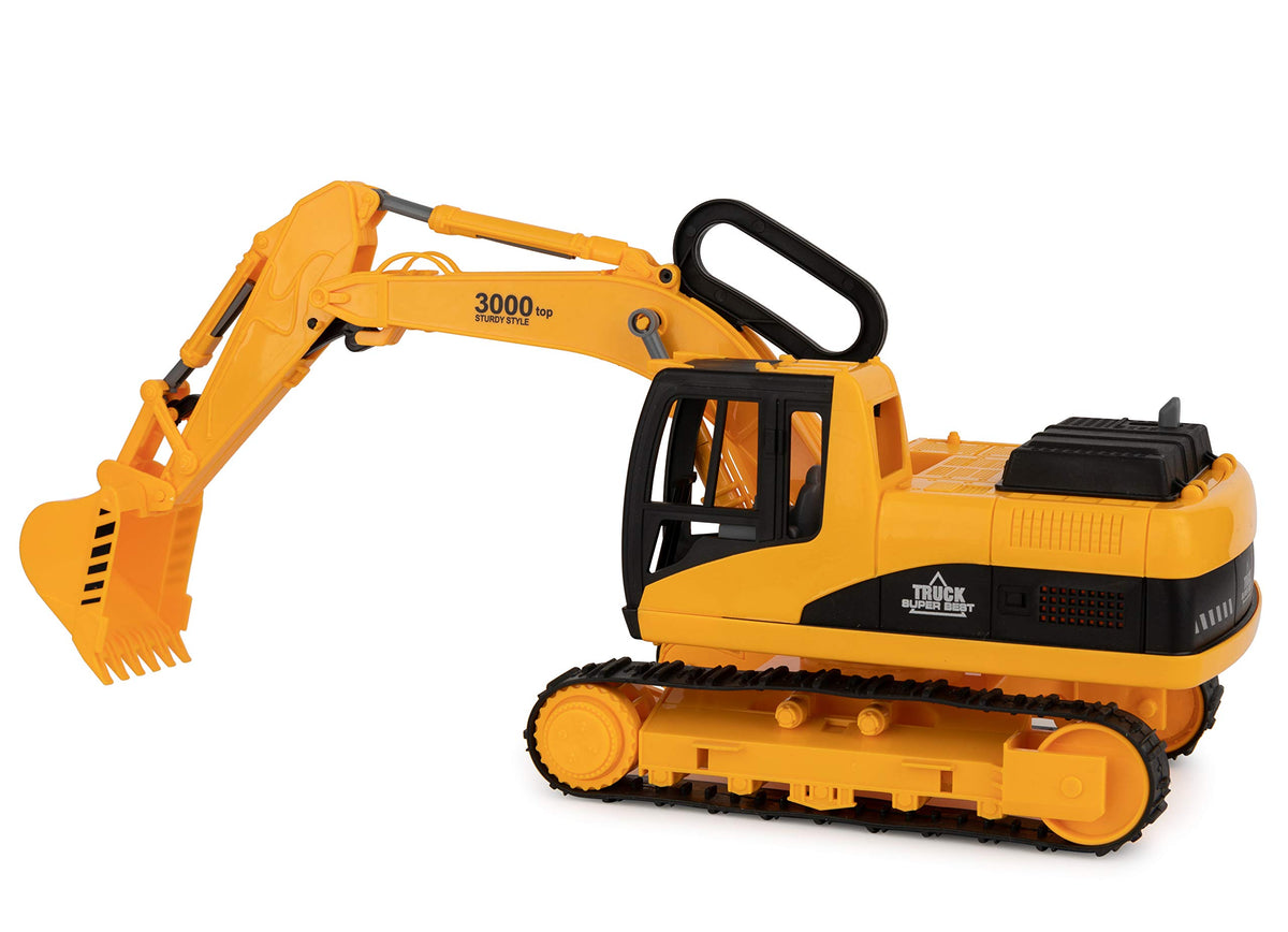 Toy To Enjoy dump truck with lifting bed for easy unloading play