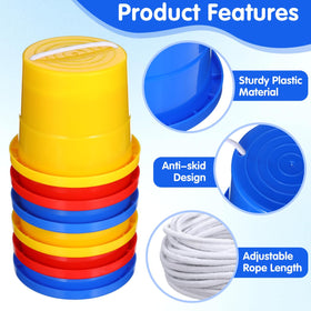 TOYANDONA: adjustable strap stilts secure a comfortable fit for growing kids