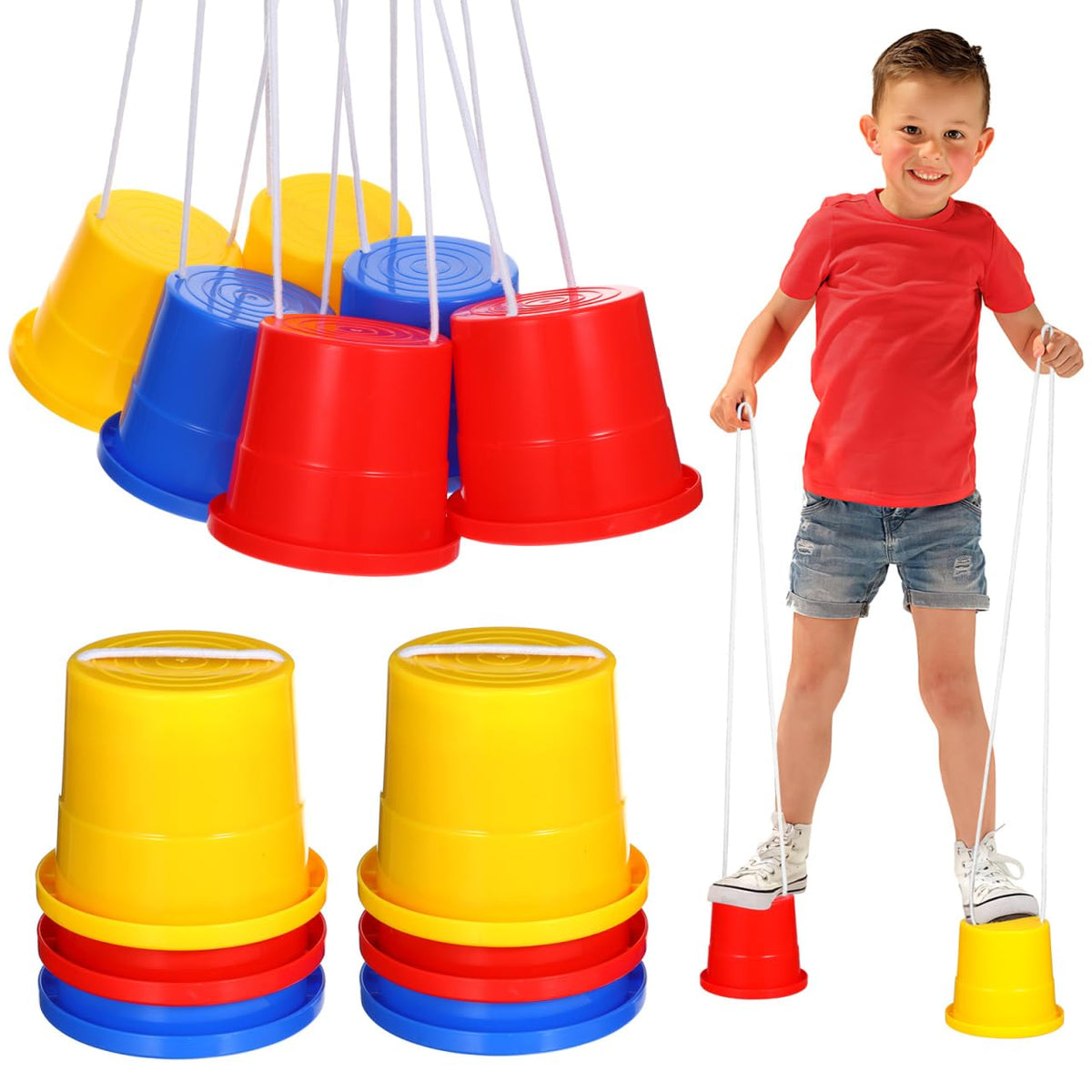TOYANDONA: backyard-play stilts for imaginative, active family fun