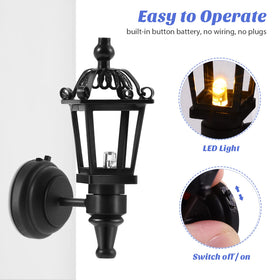 Battery-operated design requires no wiring for quick, clean setups.