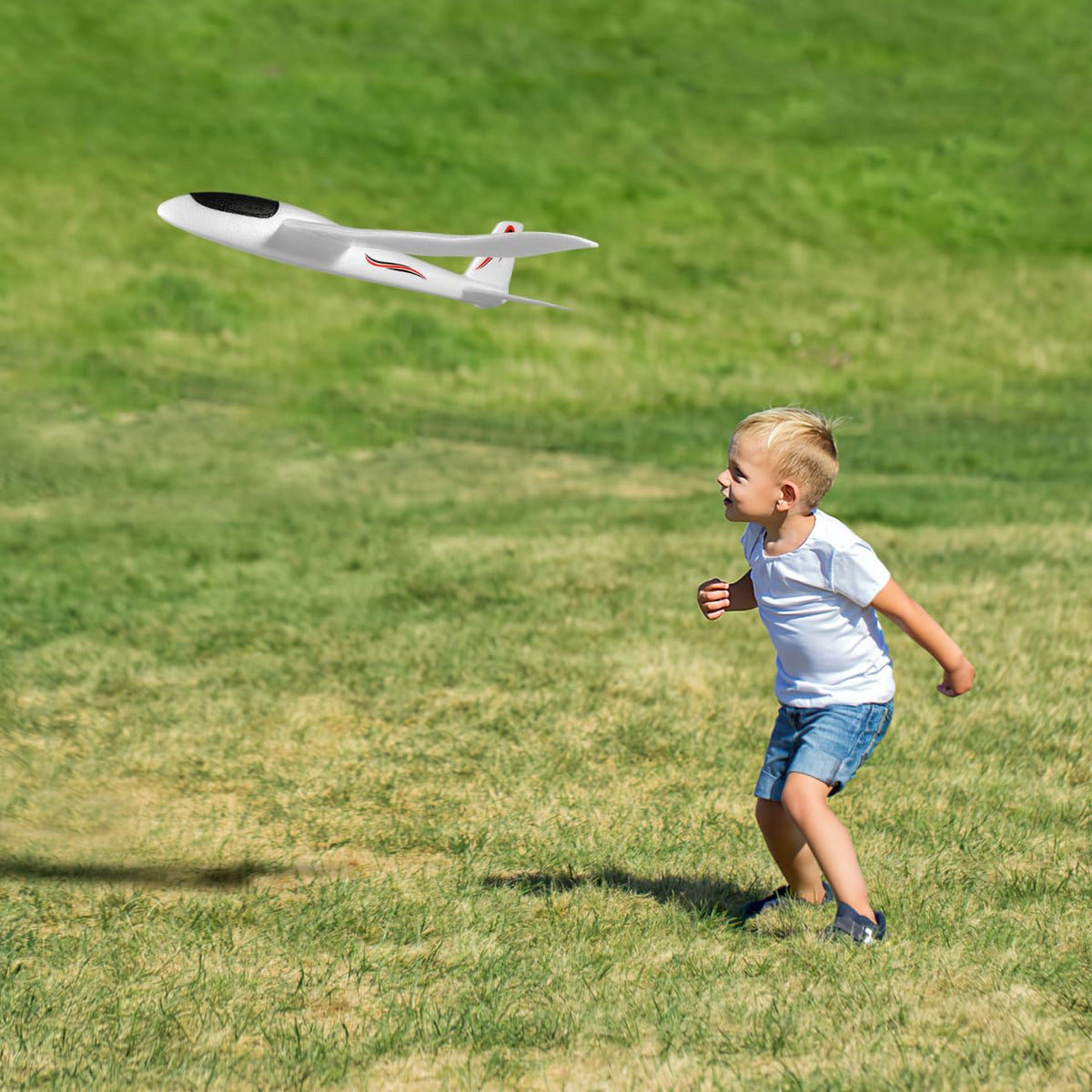 TOYANDONA foam glider 39-inch close-up of foam construction