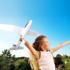 TOYANDONA foam glider 39-inch with stickers for customization