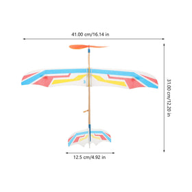 TOYANDONA glider plane 16-inch size offers exciting mid-air play.