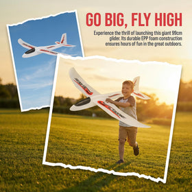 TOYANDONA outdoor yard fun flying toy for parks and beaches.