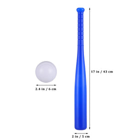 TOYANDONA toddlers baseball bats in red green blue designed for easy grip.