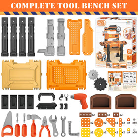Toycost bolts nuts and accessories invite assembly and disassembly play