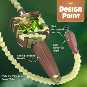 Toycost borescope snake scope underwater view for pond exploration