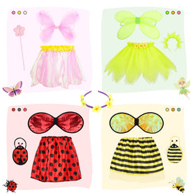 Toycost Fairy wings for kids with easy on-off and secure fit.