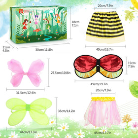 Toycost Fairy headbands and purses complete princess accessories.
