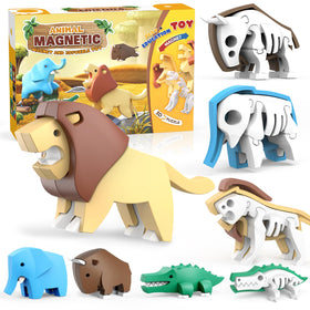 Toycost magnetic lion for imaginative play and fine motor practice