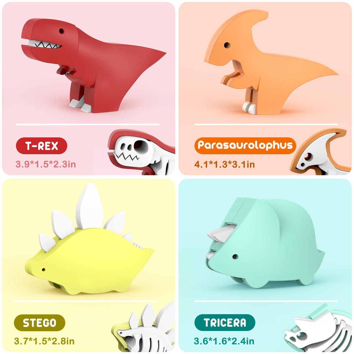 Toycost magnetic animal shell pieces illustrate durable design for kids