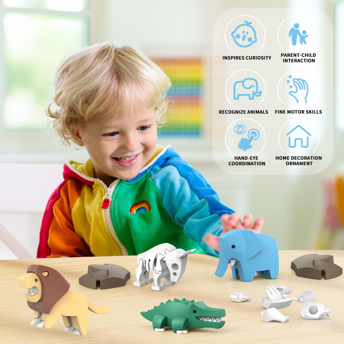 Toycost travel toy fits small hands for on-the-go use