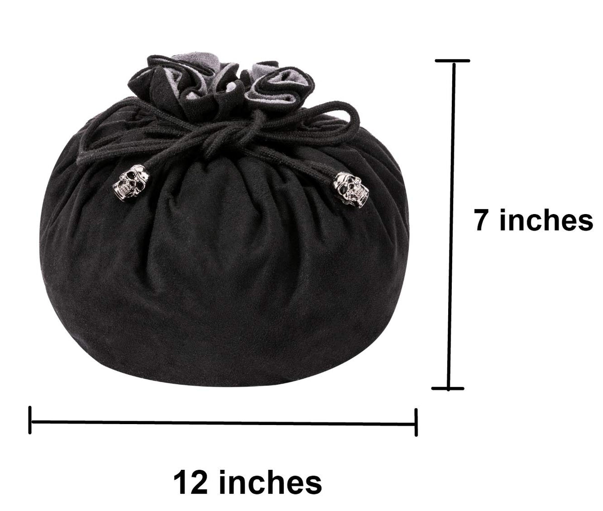TOYFUL freestanding DND bag helps quick dice access.