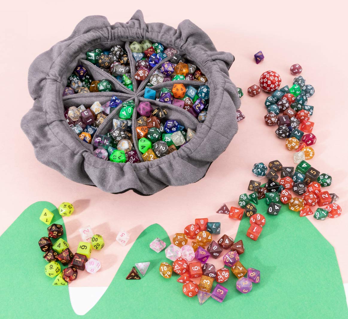TOYFUL large DND bag ideal for organizing dice and small gaming items.