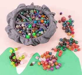 TOYFUL large DND bag ideal for organizing dice and small gaming items.