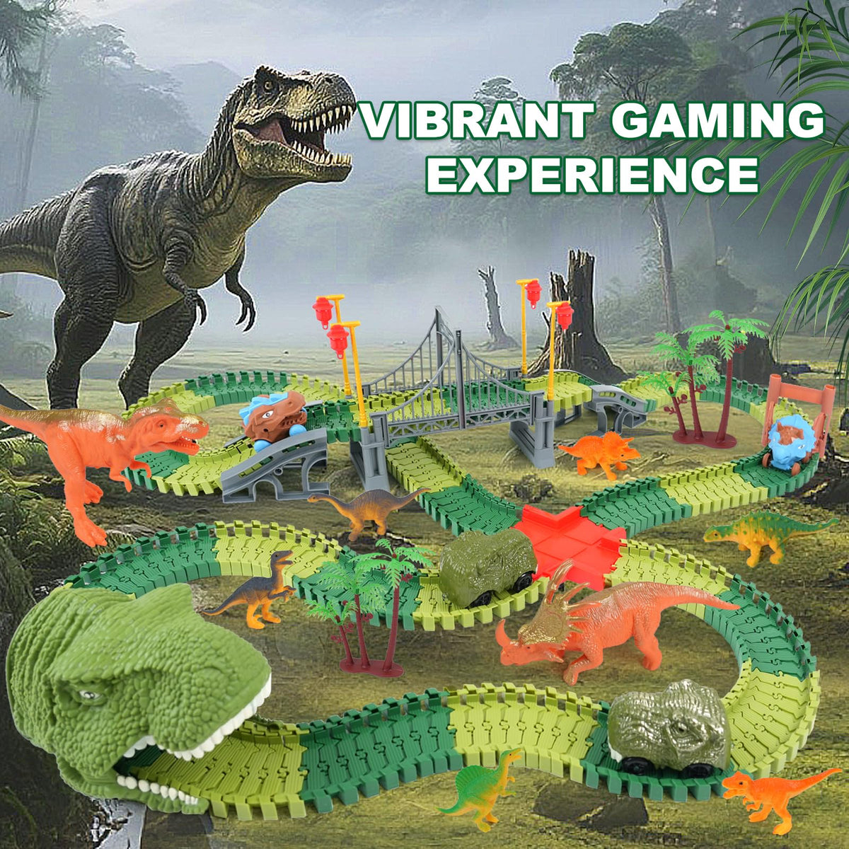 ToyFuntasy dinosaur model collection invites cooperative play and exploration