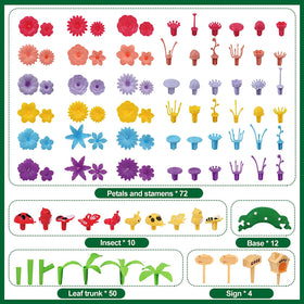 ToyFuntasy Garden Scene Creation showcases kids shaping landscapes with vibrant elements.