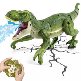 ToyFuntasy RC dinosaur walking and roaring for immersive play.