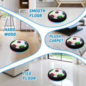 Toyk air cushion glide – smooth, low-friction hover on flat surfaces