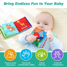 Toyk Baby Bath Books washable and durable for bath-time adventures
