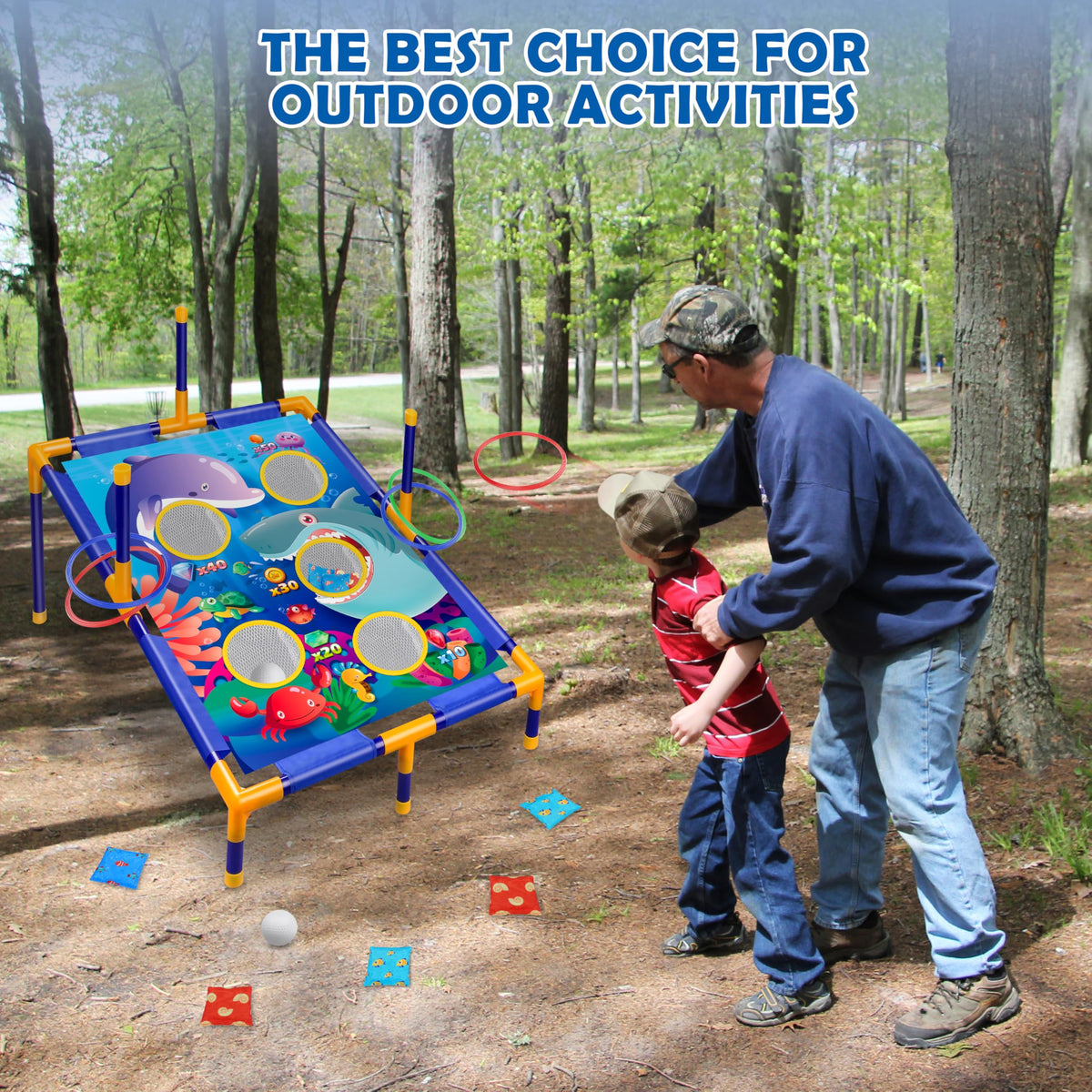 Toyk foldable frame enabling portable, easy setup anywhere