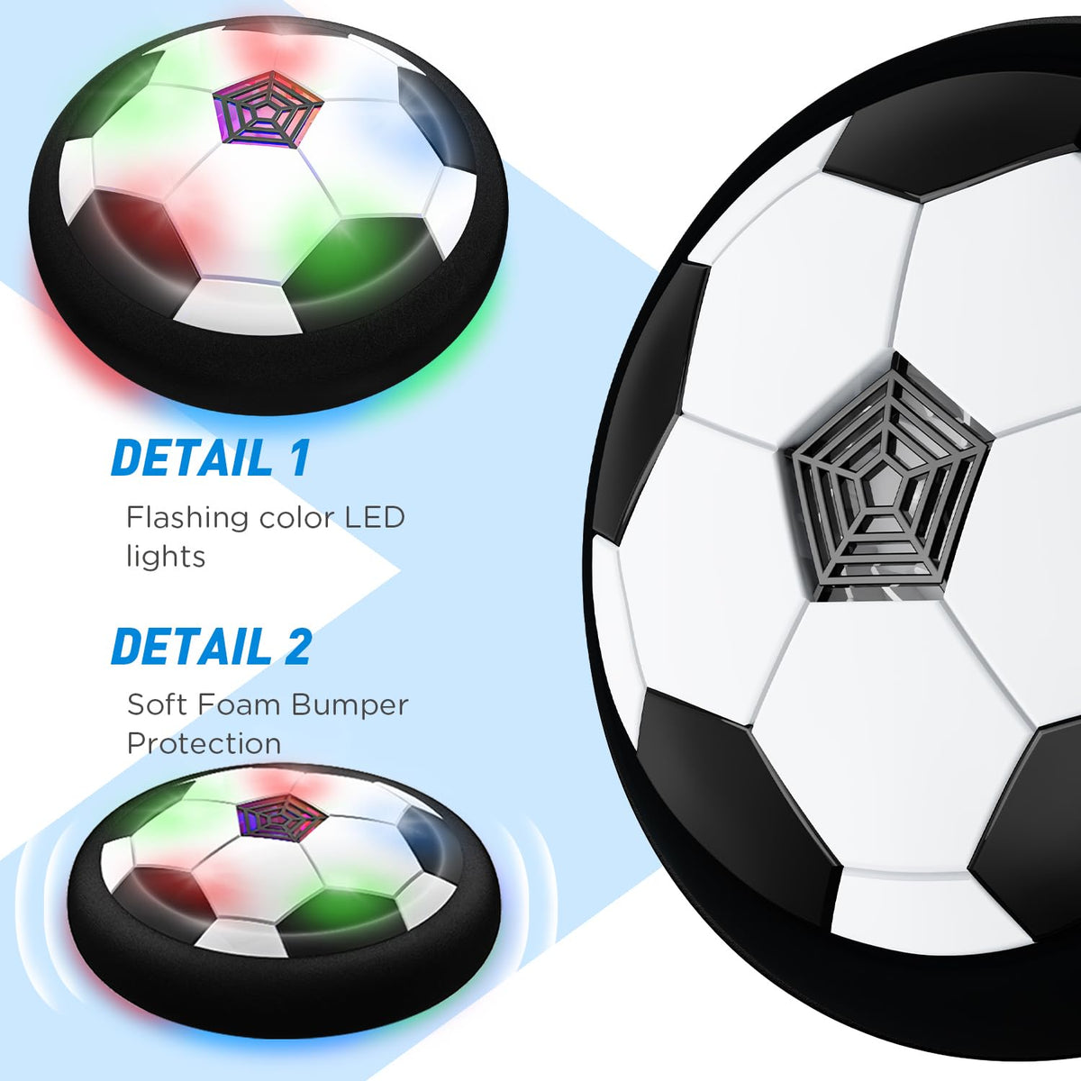 Toyk LED color-changing lights – attract kids and add excitement during night play