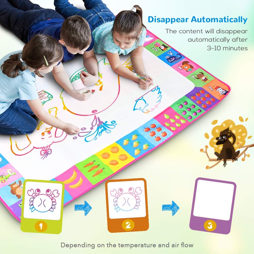 Toyk Magic Pens enable water-based drawings for magical, erasable art.