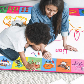 Toyk Pink Water Doodle Mat comes in a gift-ready box.