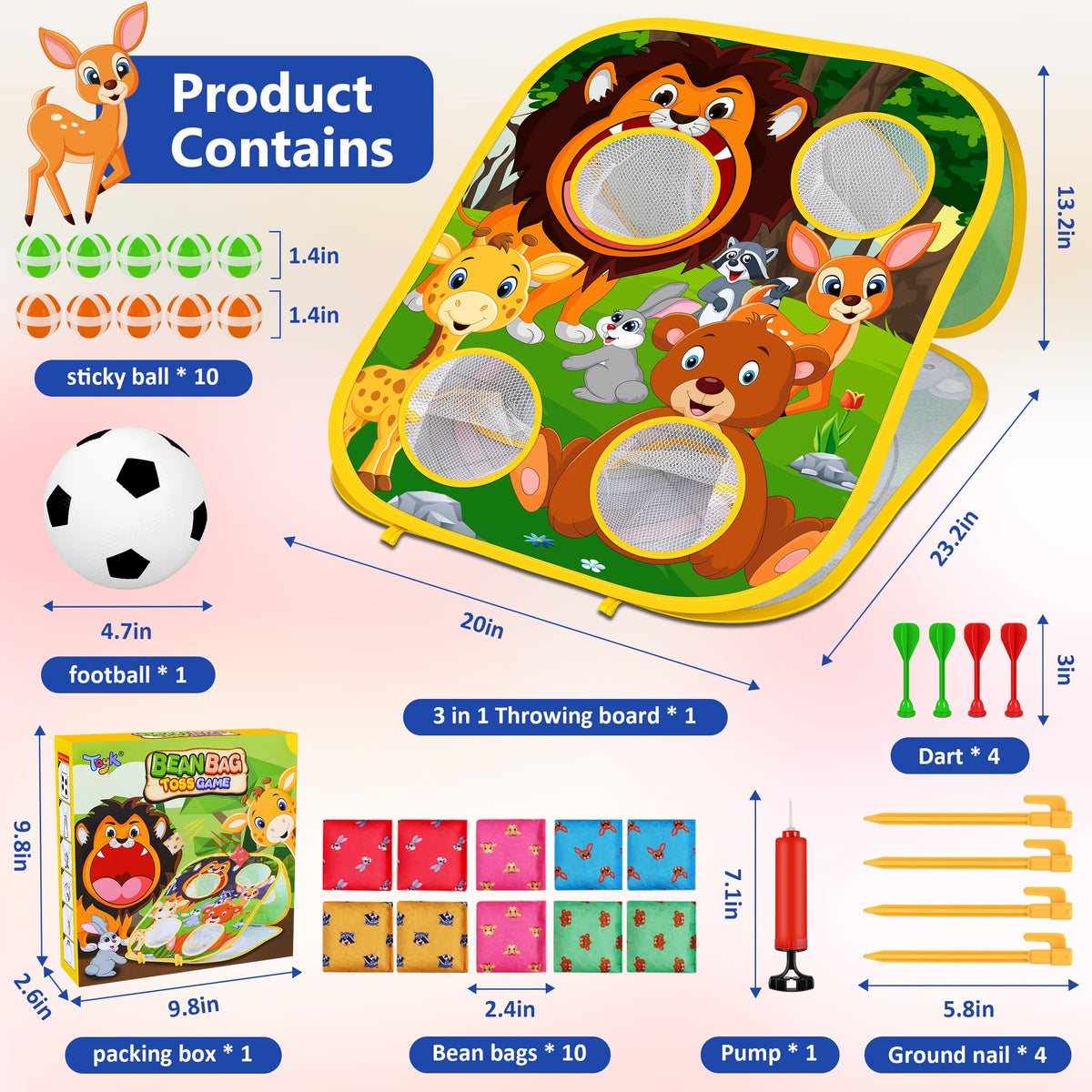 Toyk safe durable fabric construction emphasizing kid-friendly materials and rounded edges.