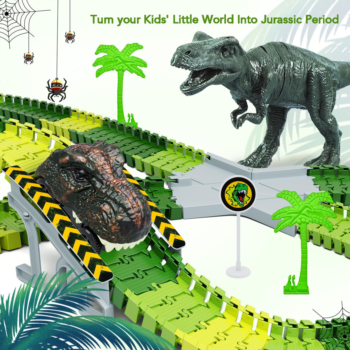 Toyk slopes add twists and climbs for varied routes and challenges.