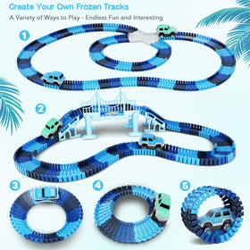 Toyk Track Car Toys two race cars for competitive co-play