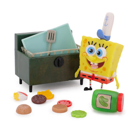 Toyland barrel and extra pieces extend pretend Krusty Krab
