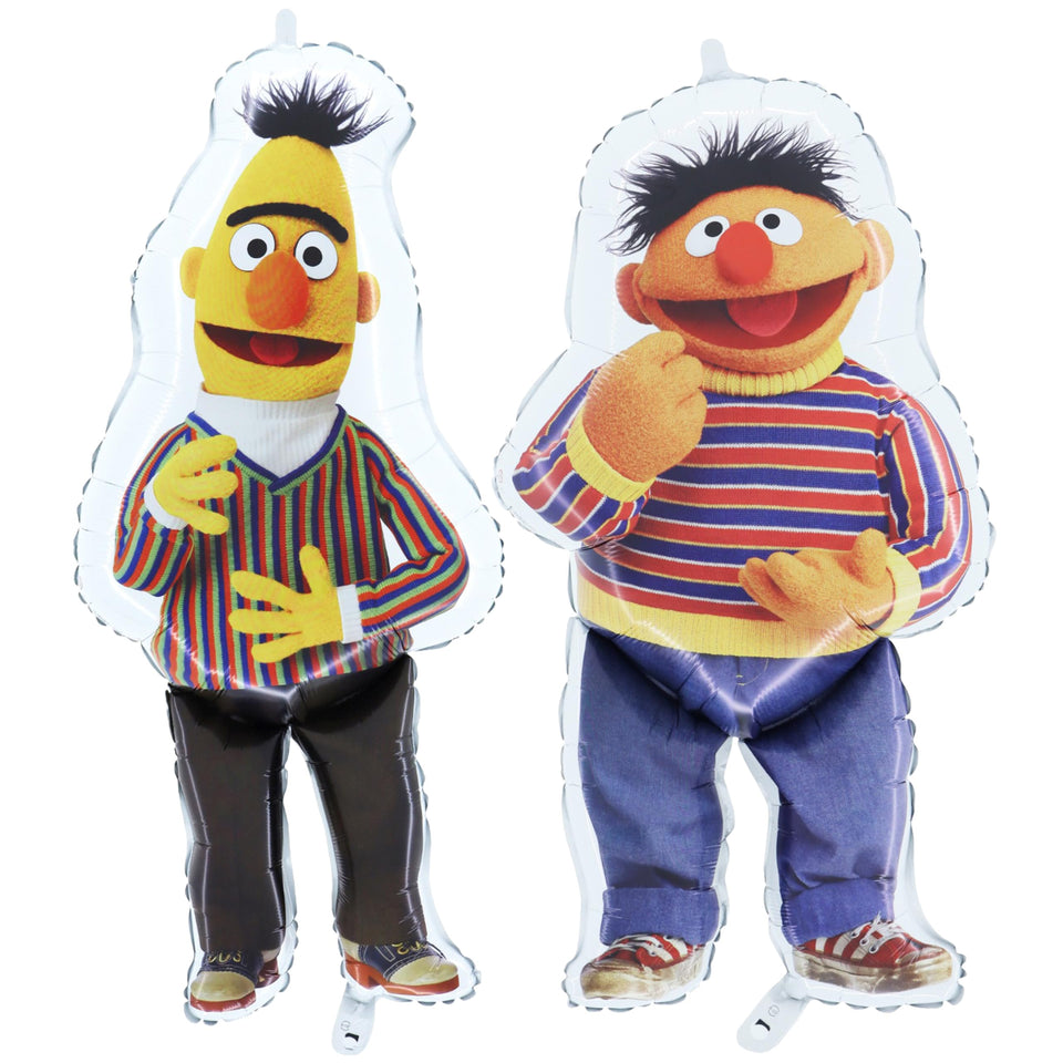 Toyland Bert 81cm foil balloon for wall decoration and birthday party vibe.