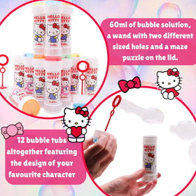 Toyland Hello Kitty bubbles 60ml solution for reliable bubble play.