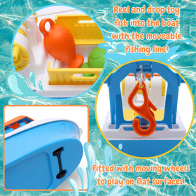 Toyland four plastic fish for water play